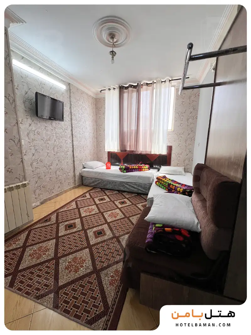 اتاق سه تخته  (با سه وعده غذایی)